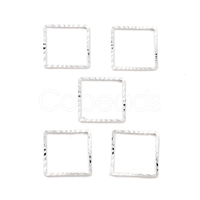 Brass Beads Frames KK-M288-01S-D-1