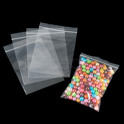Transparent Plastic Resealable Packaging Bags OPP-TADJ0001-05B-1