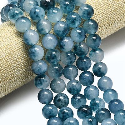Natural Malaysia Jade Beads Strands G-L645-C01-14mm-24-1