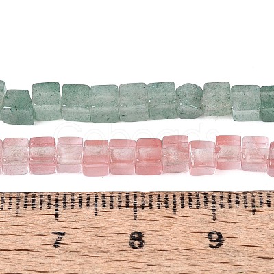 Natural & Synthetic Mixed Gemstone Beads Strands G-T143-34M-1