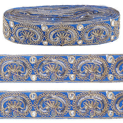 Ethnic Style Polyester Ribbon for Sewing Decoration OCOR-WH20007-26B-1