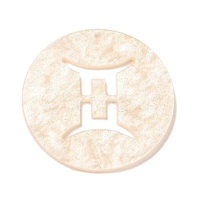 Acrylic Pendants SACR-S680-06B-1