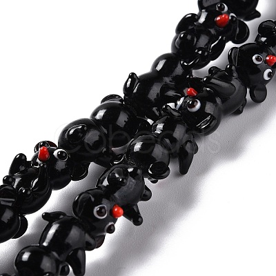 Handmade Lampwork Beads LAMP-F020-02-1