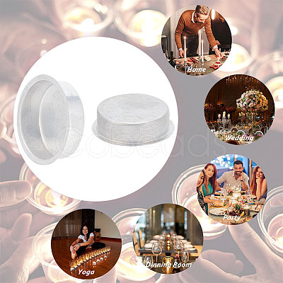 Aluminum Candle Cup AJEW-WH0299-83-1