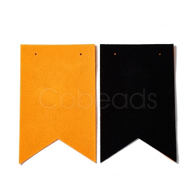16Pcs 2 Color Flag Felt Ornaments DIY-B054-02B-1