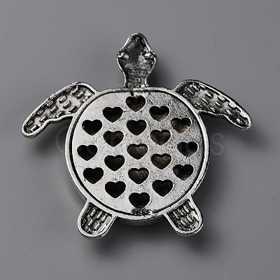 Alloy Enamel Cabochons ENAM-WH0057-25B-1
