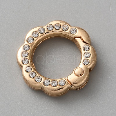 Zinc Alloy Spring Gate Rings FIND-CJC0816-013KCG-1