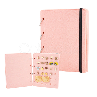 8 Pages Felt Shoe Charms Collection Binder Book AJEW-WH0038-94P-01-1