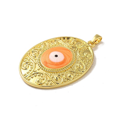 Rack Plating Brass Pendants KK-H473-01G-1