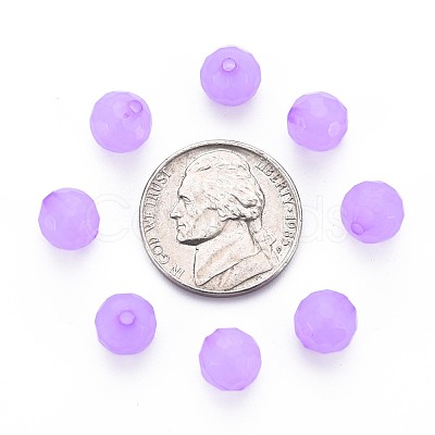 Transparent Acrylic Beads TACR-S154-62E-04-1