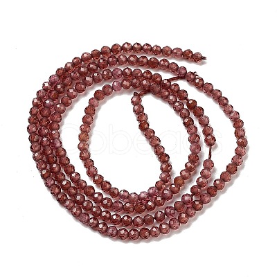 Natural Garnet Beads Strands X-G-B088-C11-02-1