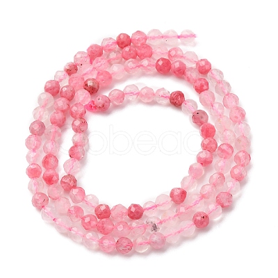 Natural Rhodonite Beads Strands G-Z083-A01-3mm-1