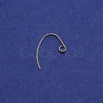 Brass Earring Hooks FIND-WH0040-58B-1