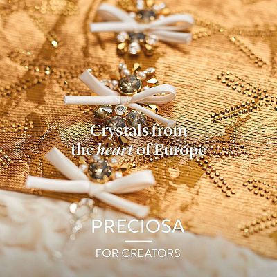 Preciosa® MAXIMA Crystal Round Stones Y-PRC-RASS39-30050-1