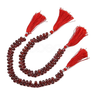 Natural Garnet Beads Strands GG-NH0010-B01-01-1