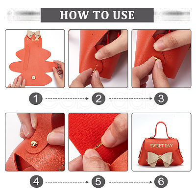 Foldable Imitation Leather Wedding Candy Magnetic Bags CON-WH0084-48G-03-1