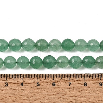 Natural Green Strawberry Quartz Beads Strands GG-CBA0166-A02-8mm-1
