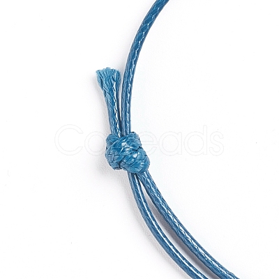 Korean Waxed Polyester Cord Bracelet Making AJEW-JB00011-13-1