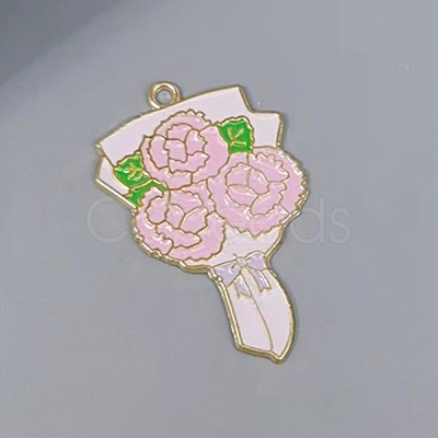 Alloy Enamel Pendants FIND-SZC0010-188-1