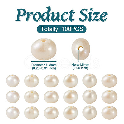 Natural Cultured Freshwater Pearl Beads X-PEAR-BT0002-01-1