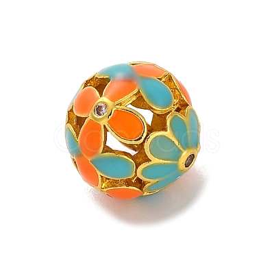 Handmade Cloisonne Beads KK-U042-13B-02-1
