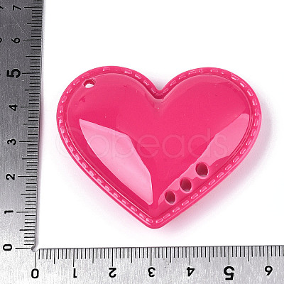 Opaque Acrylic Pendants SACR-T017-46C-1