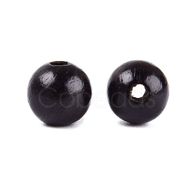 Undyed Natural Wood Beads WOOD-ZX010-05A-1