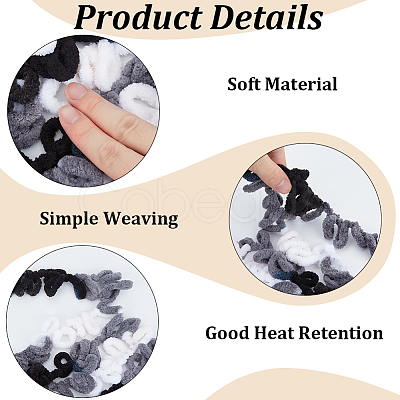 Polyester Fibre Yarn OCOR-WH20014-15C-1