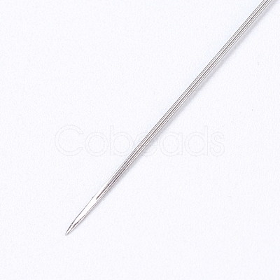 Iron Open Beading Needle IFIN-P036-01D-1