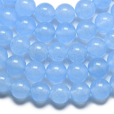 Natural Malaysia Jade Beads Strands G-L645-C01-8mm-21-1