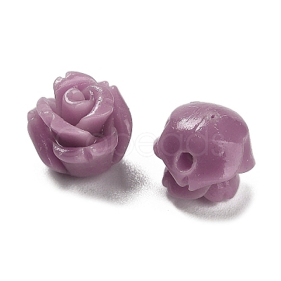 Synthetic Coral Carved Beads CORA-H003-01B-24-1
