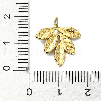 Ion Plating(IP) 304 Stainless Steel Pendants STAS-B058-29G-03-1