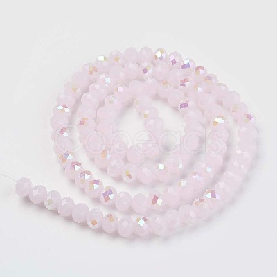 Electroplate Glass Beads Strands LS-EGLA-A034-J6mm-L05-1