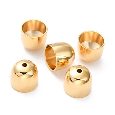 Brass Cord Ends KK-H759-39C-G-1
