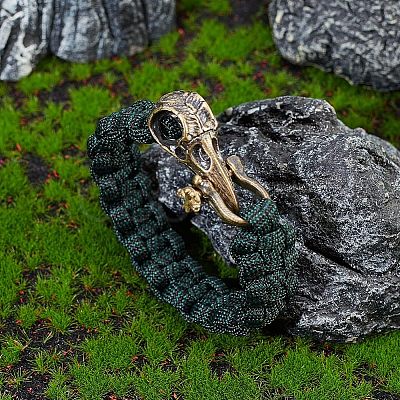 Brass EDC Beads FIND-WH0127-81AB-1