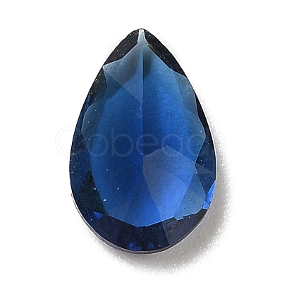 Pointed Back Glass Rhinestone Cabochons GLAA-B012-32A-1