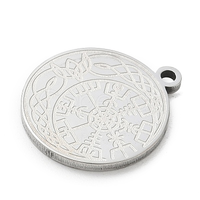 201 Stainless Steel Pendants SA-CBA3D3A-05P-23-1