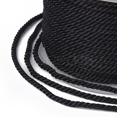 Polyester Milan Cord for DIY Jewelry Craft Making OCOR-F011-D18-1