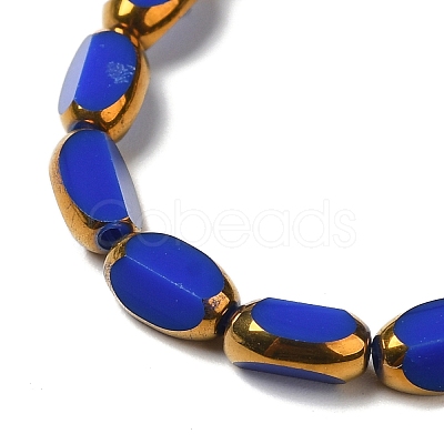 Electroplate Glass Beads Strands X-EGLA-P061-02A-01-1
