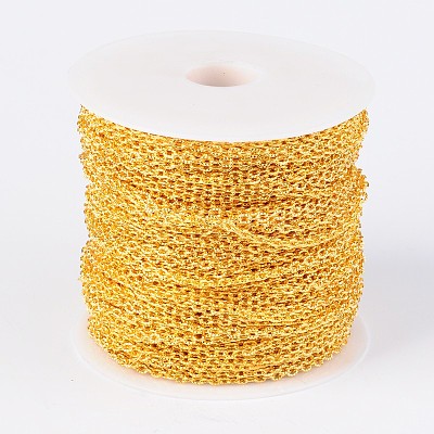 Iron Textured Cable Chains CHT104Y-G-1