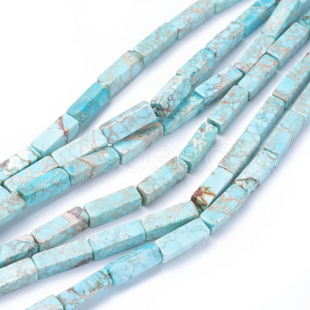 Natural Imperial Jasper Beads Strands G-L515-01C-1