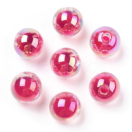 Transparent Acrylic Beads TACR-S148-11D-1