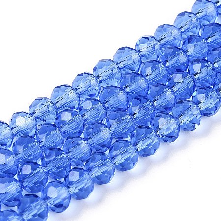 Glass Beads Strands EGLA-A044-T6mm-D14-1