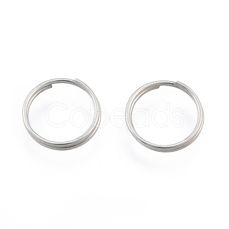 Non-Tarnish 304 Stainless Steel Split Rings STAS-N092-171A-01P-1