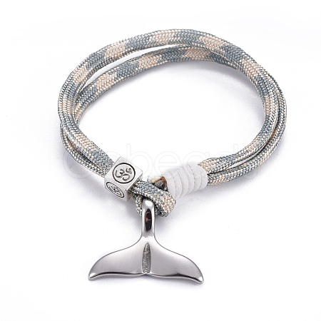 Mult-strand Bracelets BJEW-JB04218-03-1