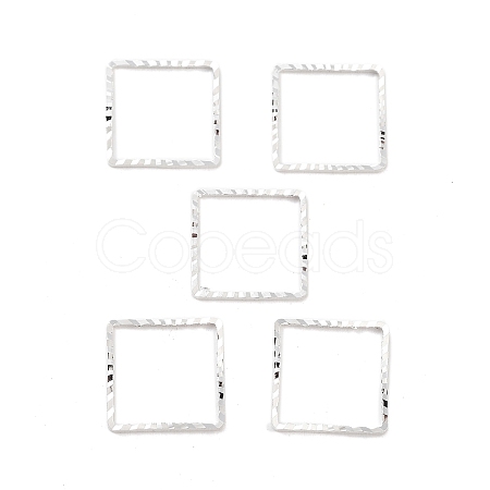 Brass Beads Frames KK-M288-01S-D-1