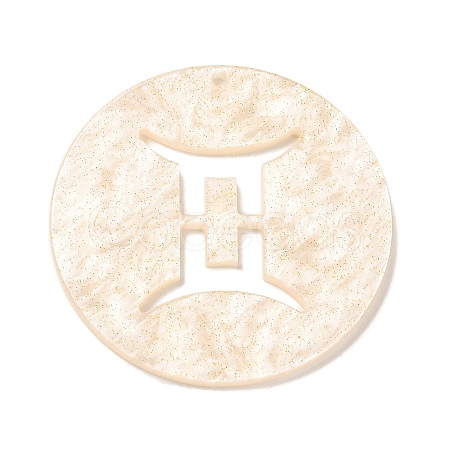 Acrylic Pendants SACR-S680-06B-1