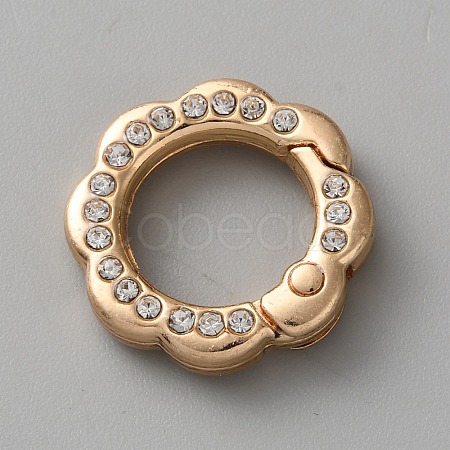 Zinc Alloy Spring Gate Rings FIND-CJC0816-013KCG-1