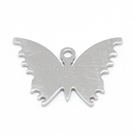 Non-Tarnish 201 Stainless Steel Stamping Blank Tag Pendants STAS-T008-003-01-1
