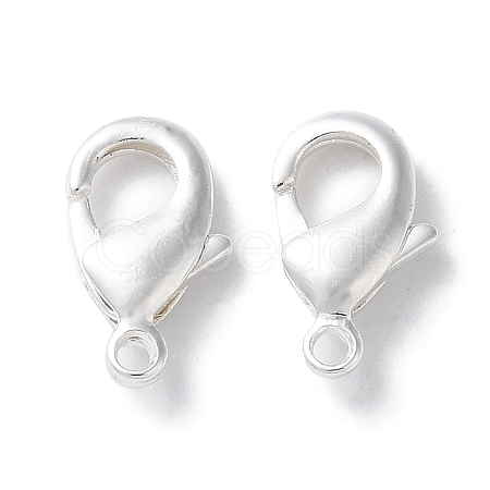 Rack Plating Brass Lobster Claw Clasps KK-F090-27S-02-1
